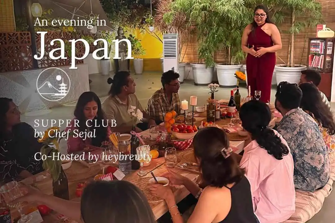 Japan, Reimagined- Supper club by Chef Sejal