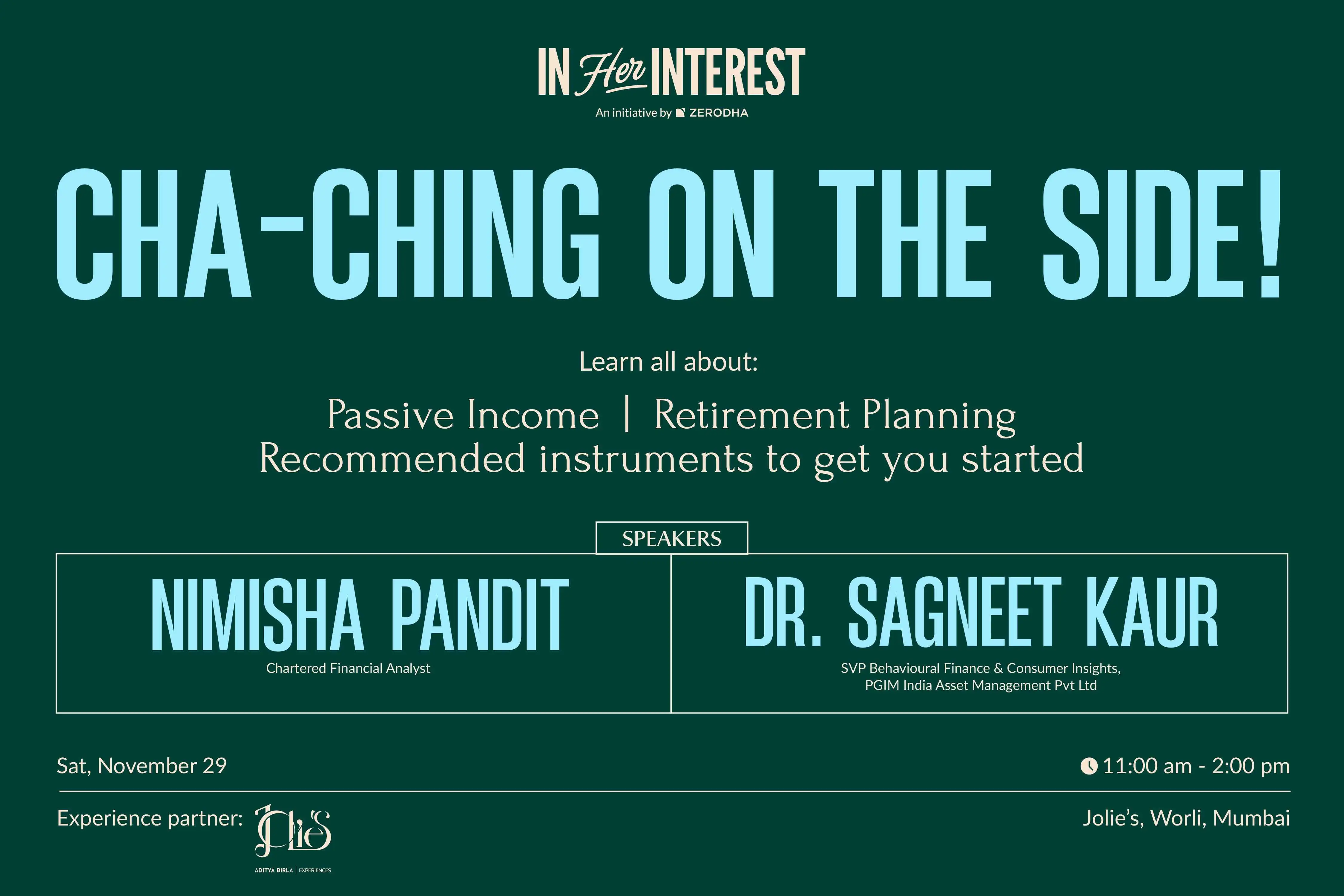 In Her Interest by Zerodha (Mumbai)