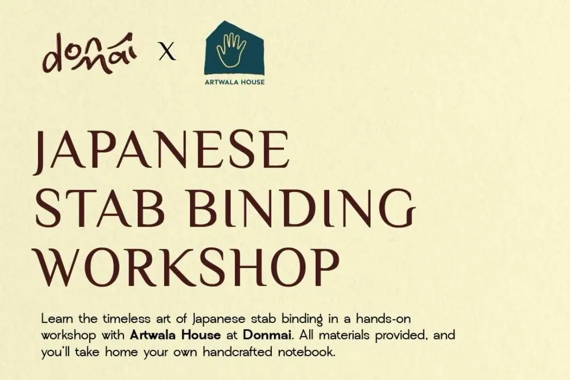 Japanese Stab Binding Workshop @ Donmai, Worli