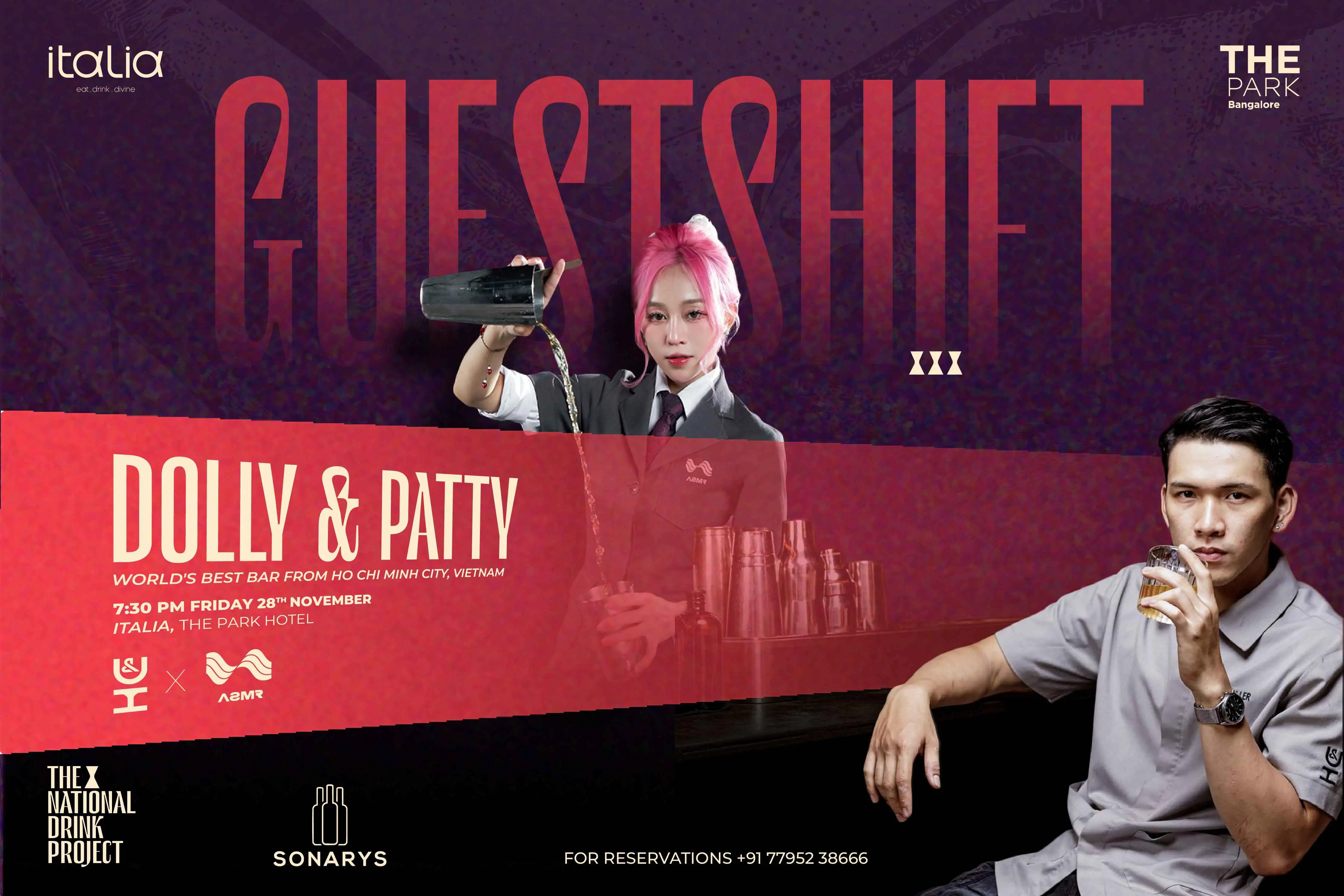 Dolly & Patty Guest Shift at Italia - THE Park