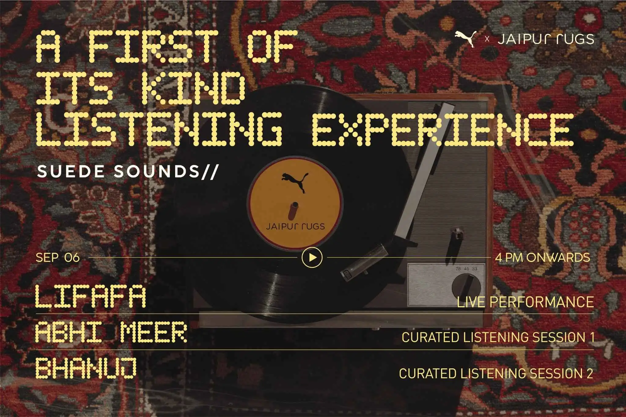 Suede Sounds : First of its kind listening room