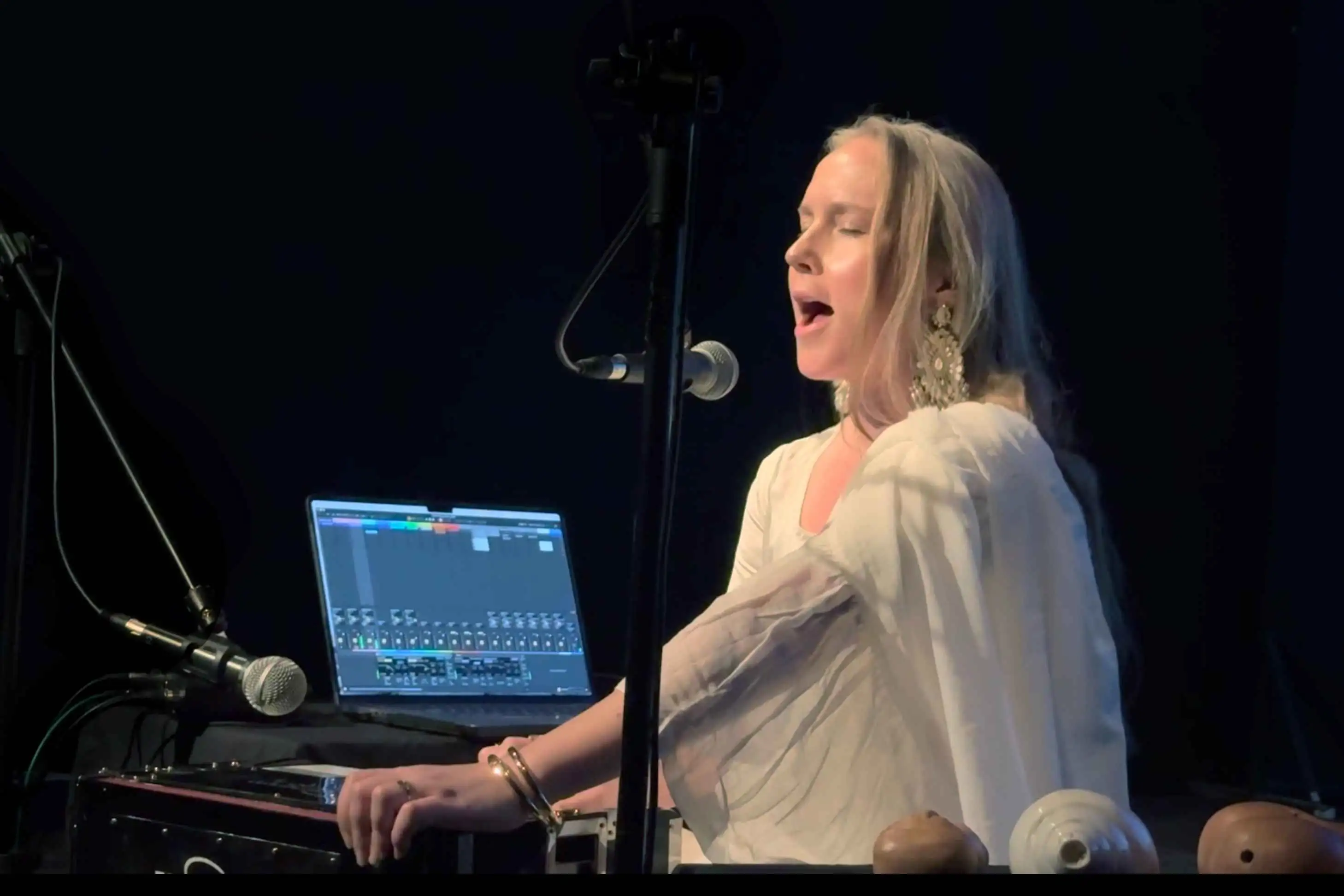 Acoustic Levitation: A Live Sonic Meditation