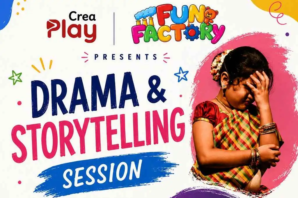 Drama & Story telling Session for Kids - CreaPlay