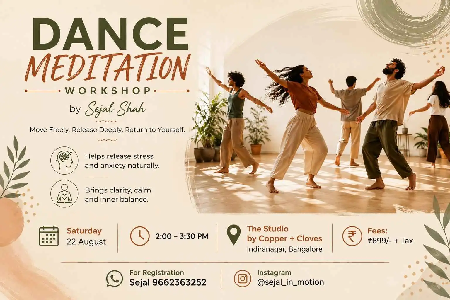 Dance meditation w/ Sejal