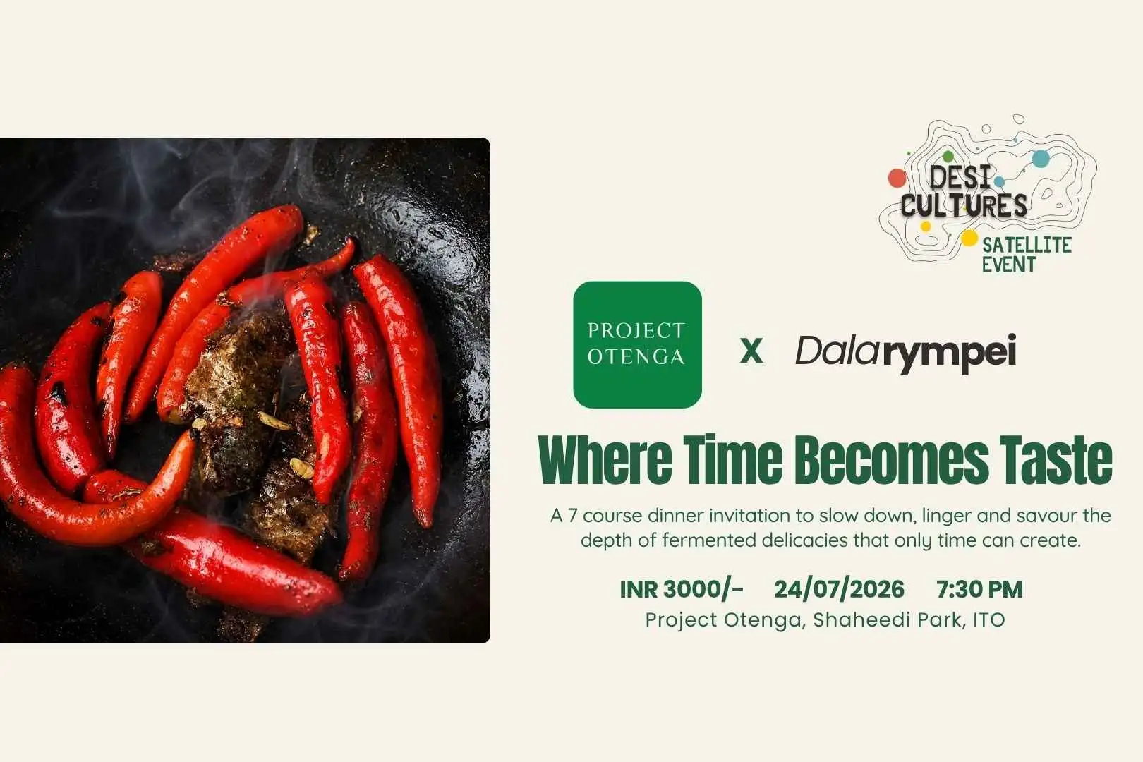 Where Time Becomes Taste