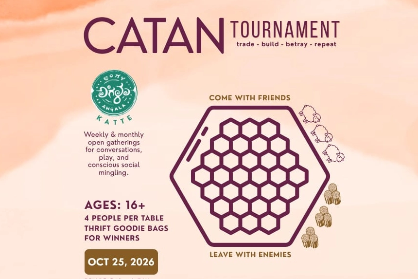 Catan Tournament in Bengaluru