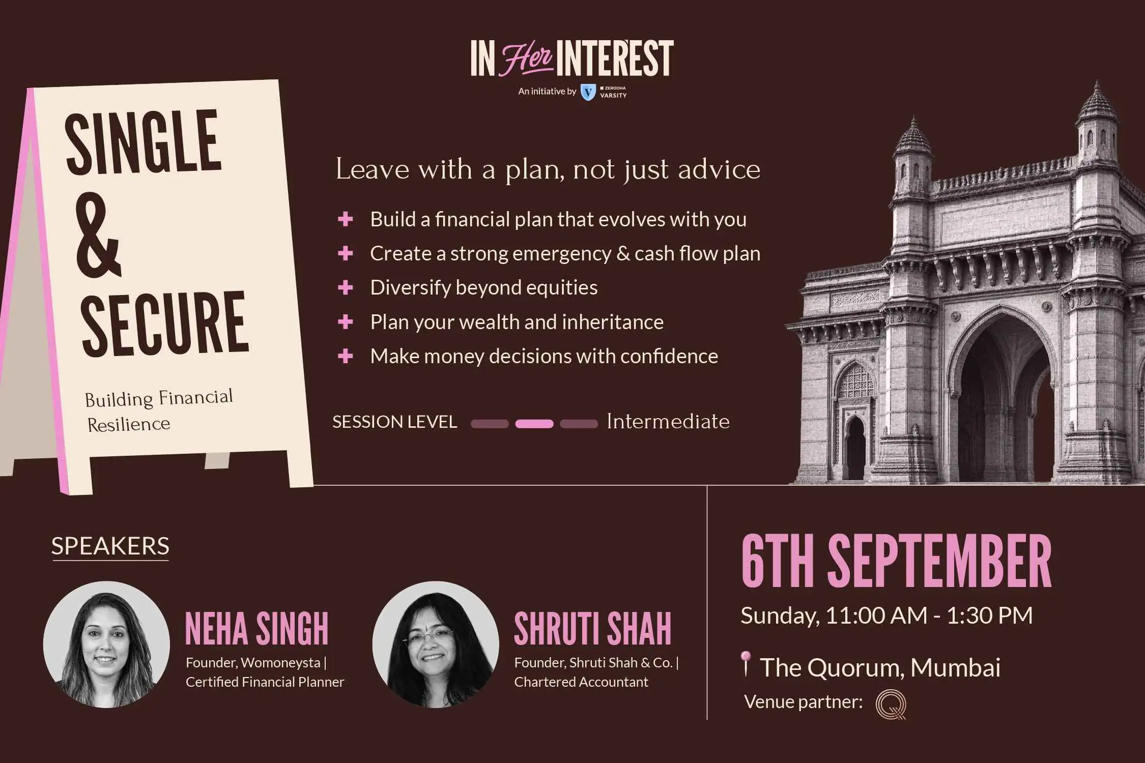 Single & Secure: Plan for the life you want Mumbai
