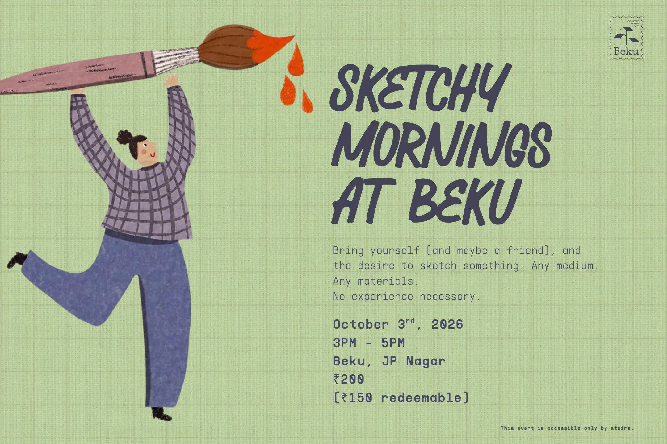 Sketchy Mornings at Beku!