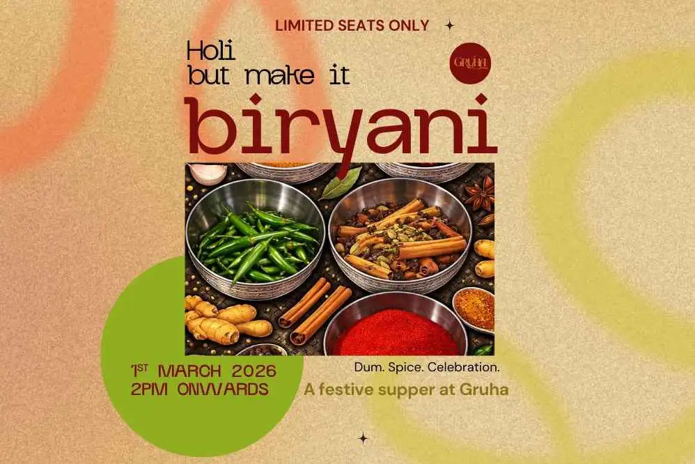 HOLI SUPPER - BIRYANI TABLE