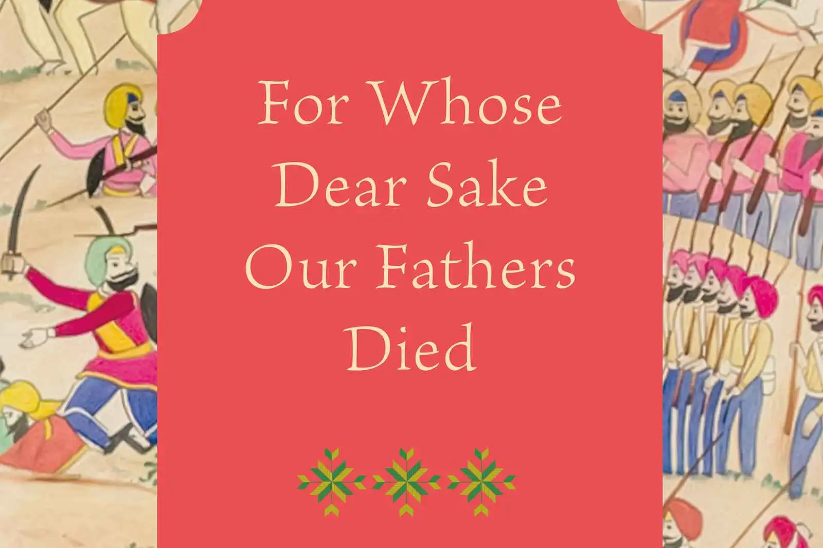For Whose Dear Sake Our Fathers Died - Book Launch in Bengaluru