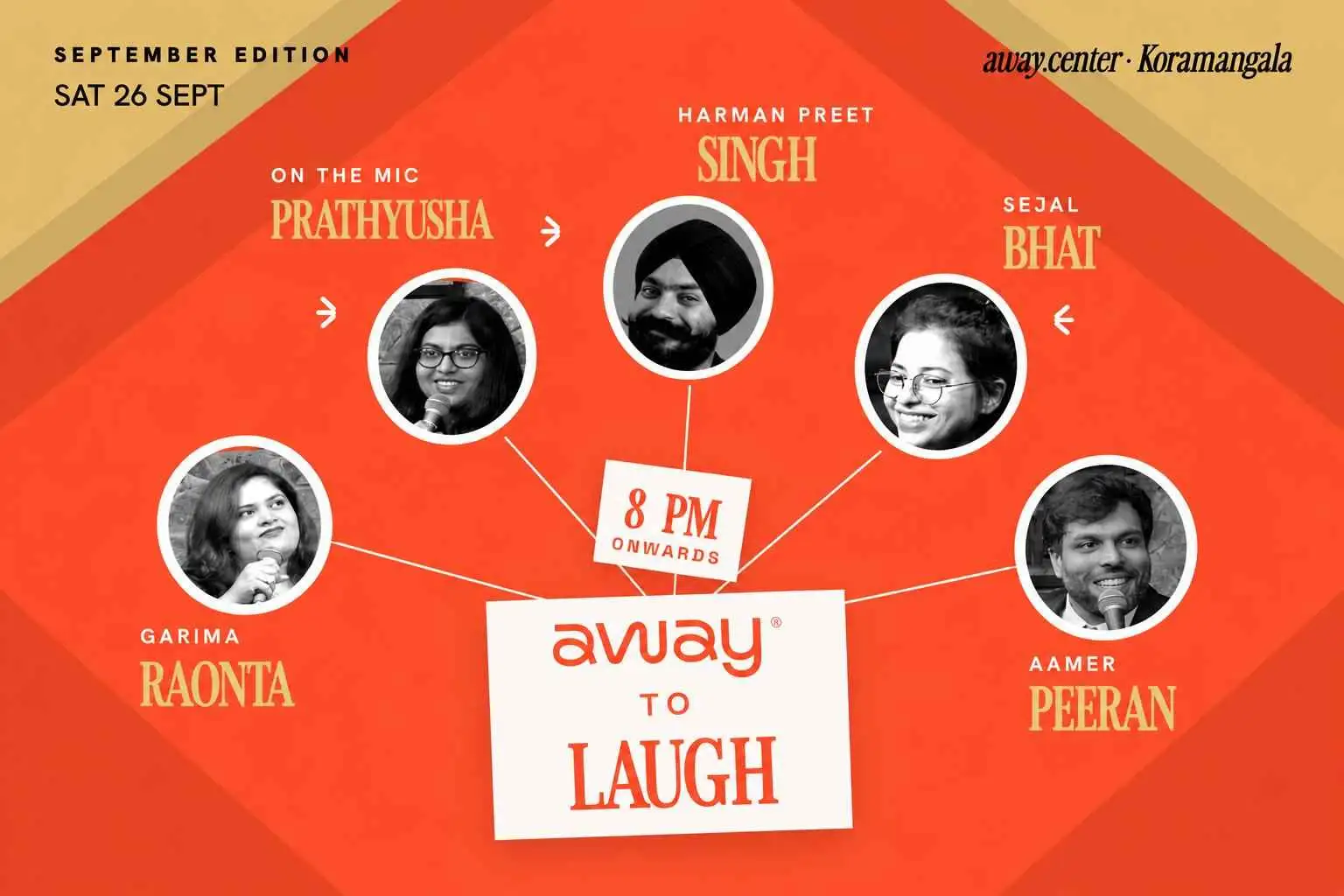 away to laugh - September edition