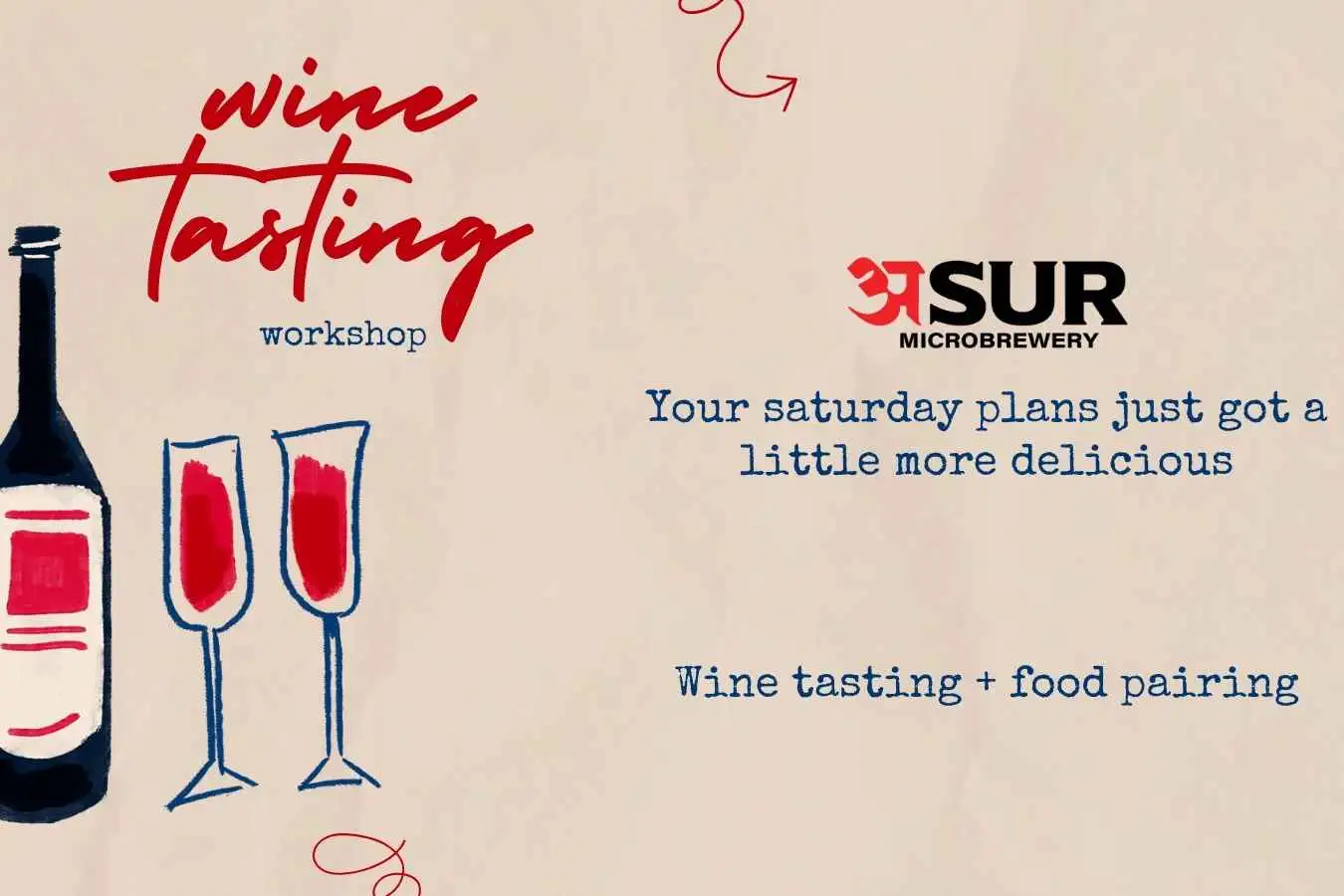 Wine Tasting + Food Pairing Experience