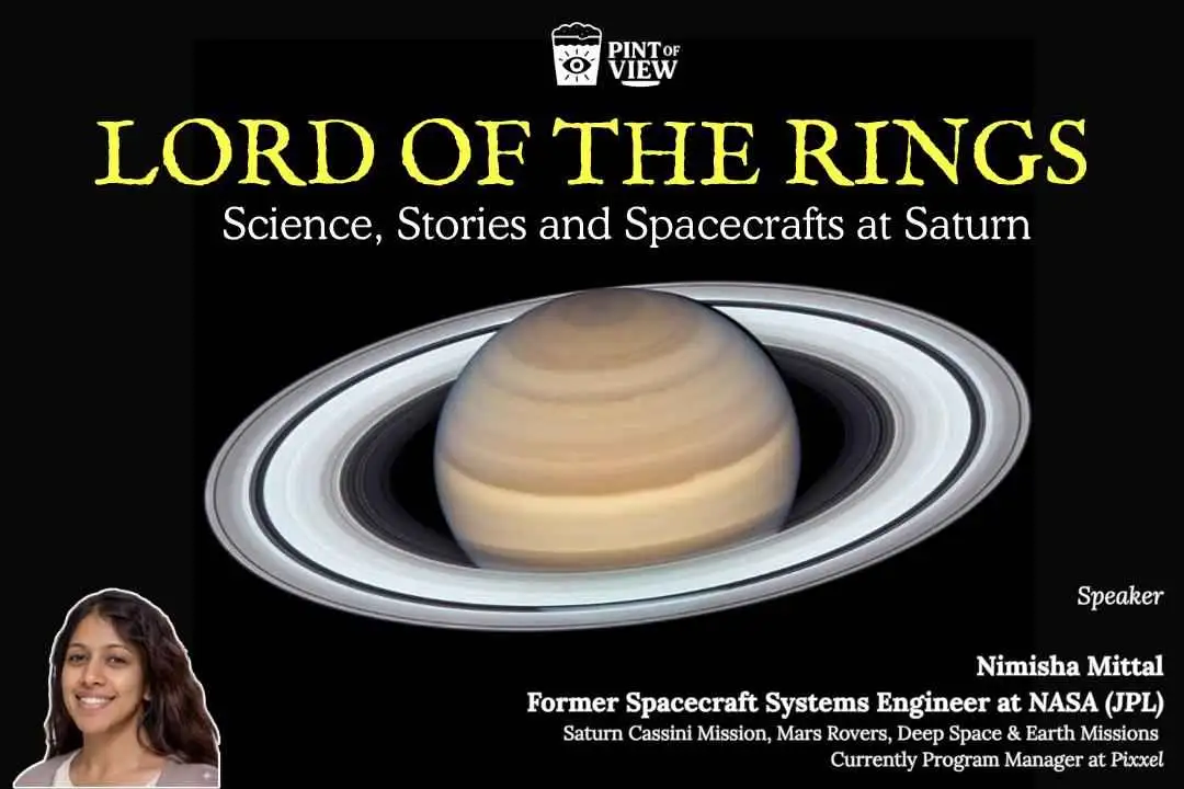 Pint of View (Lecture #67): Lord of the Rings (Science, Stories & Spacecrafts at Saturn)