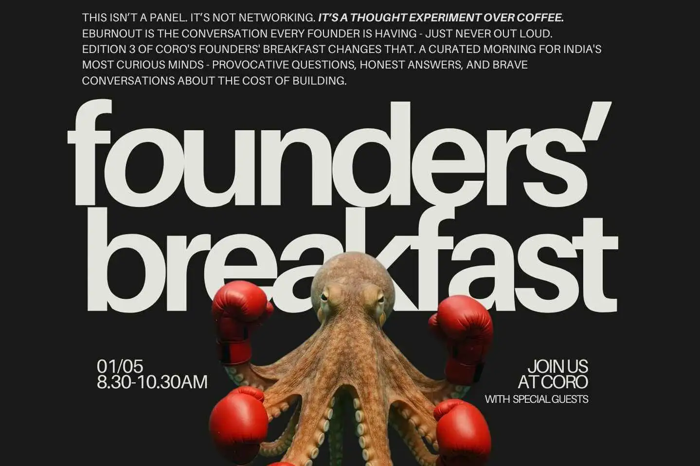 Founders' Breakfast: Edition III