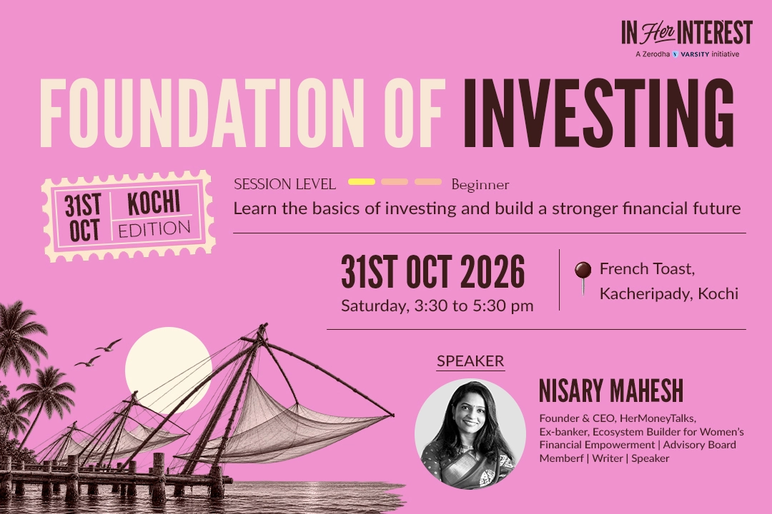 In Her Interest- Foundation of Investing, Kochi