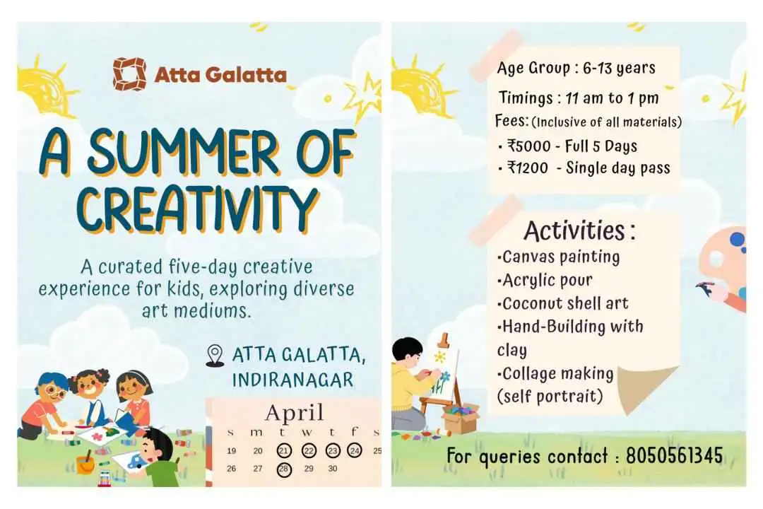 A Summer of Creativity: 5 day Summer Art Camp