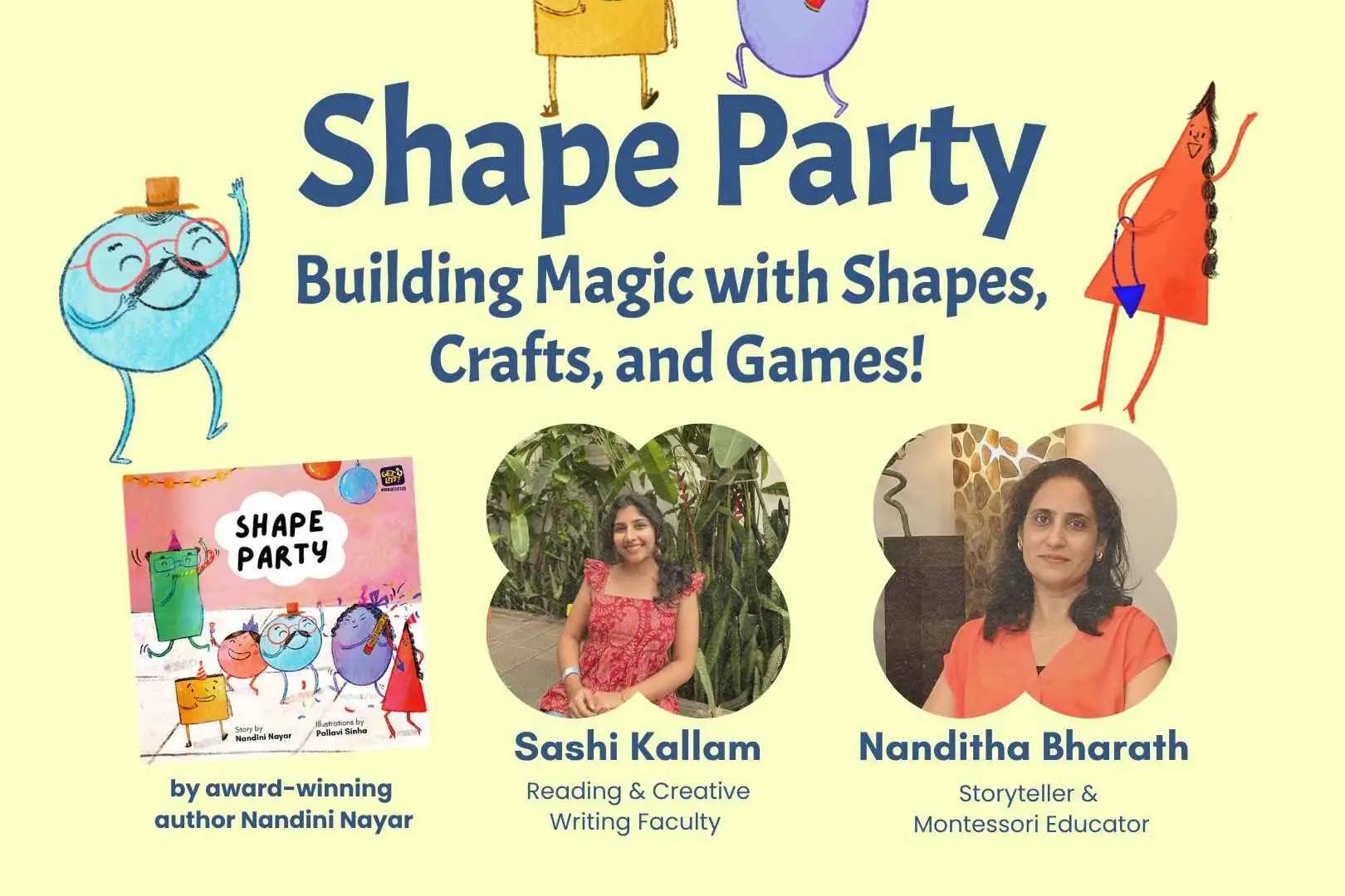 Shape Party (Ages 3+)