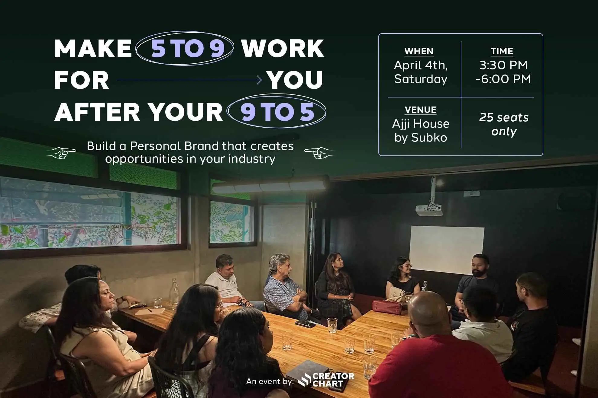 Make 5 to 9 work for you, after your 9 to 5