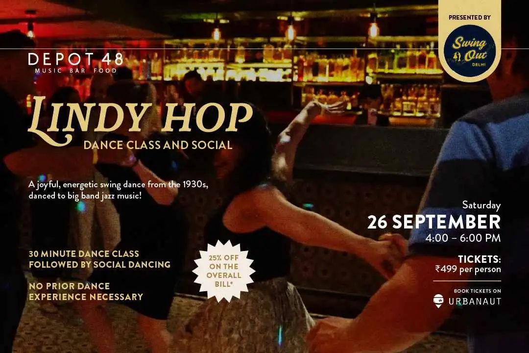 Lindy Hop Dance Class & Social