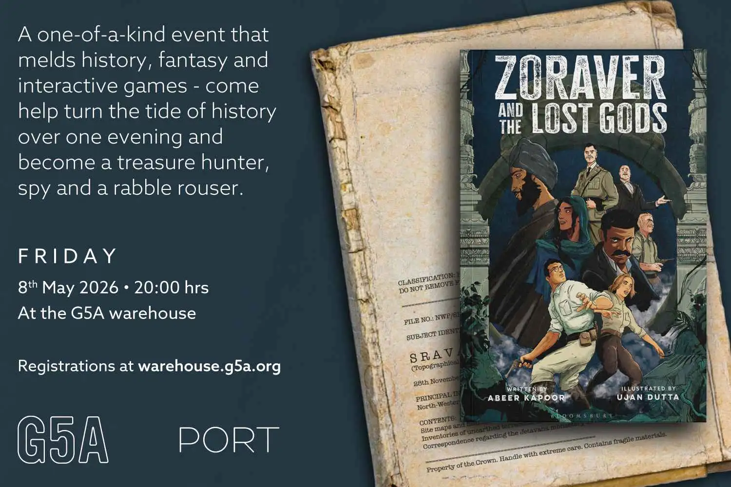 Book Launch: Zoraver and the Lost Gods