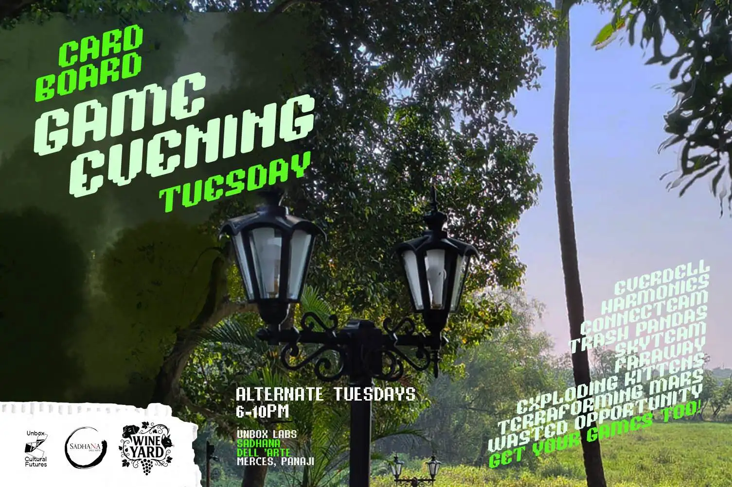 Cardboard Game Evening #8 - Limited Resources