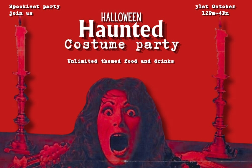 Halloween party in Delhi