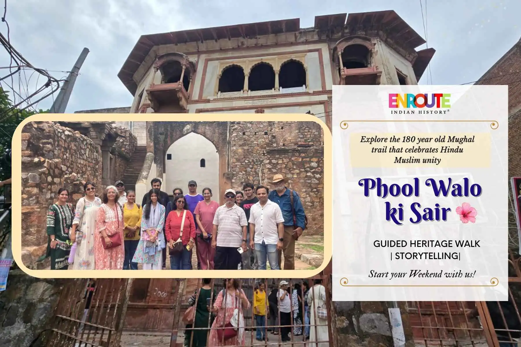 Heritage Walk: Phool Walon Ki Sair: Unique Tour