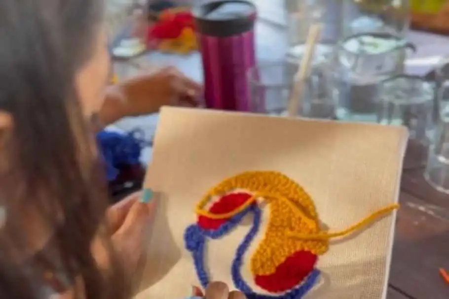 Punch Needling by The Dori Stories