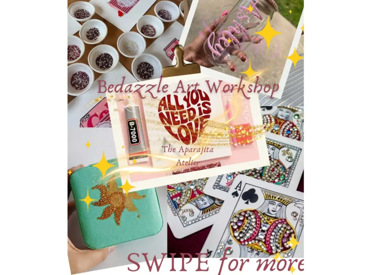 Sparkle Soiree-Bedazzle Art Workshop