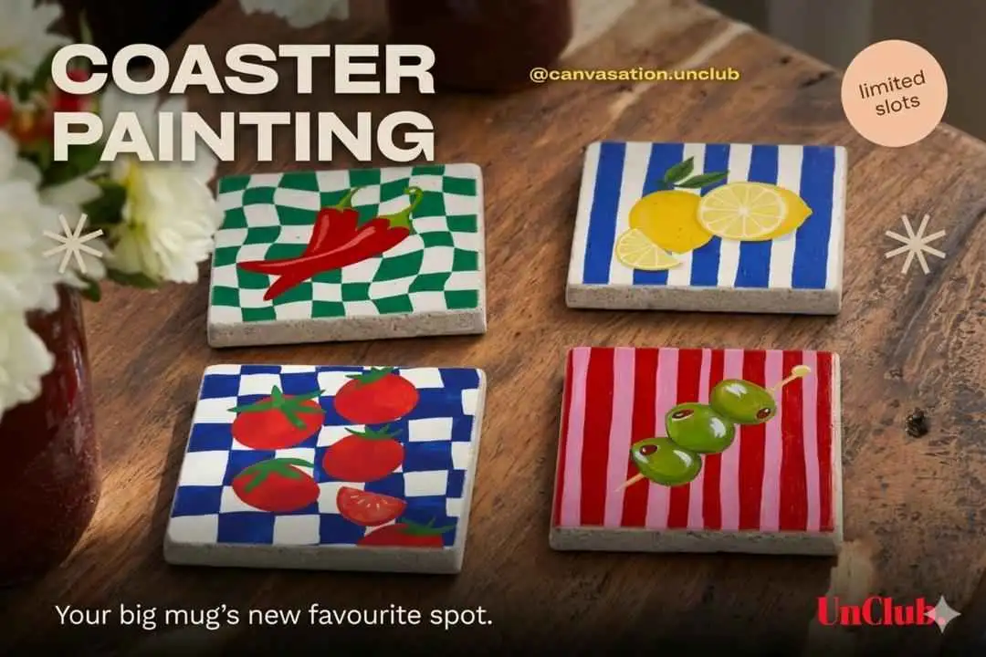Coaster Painting