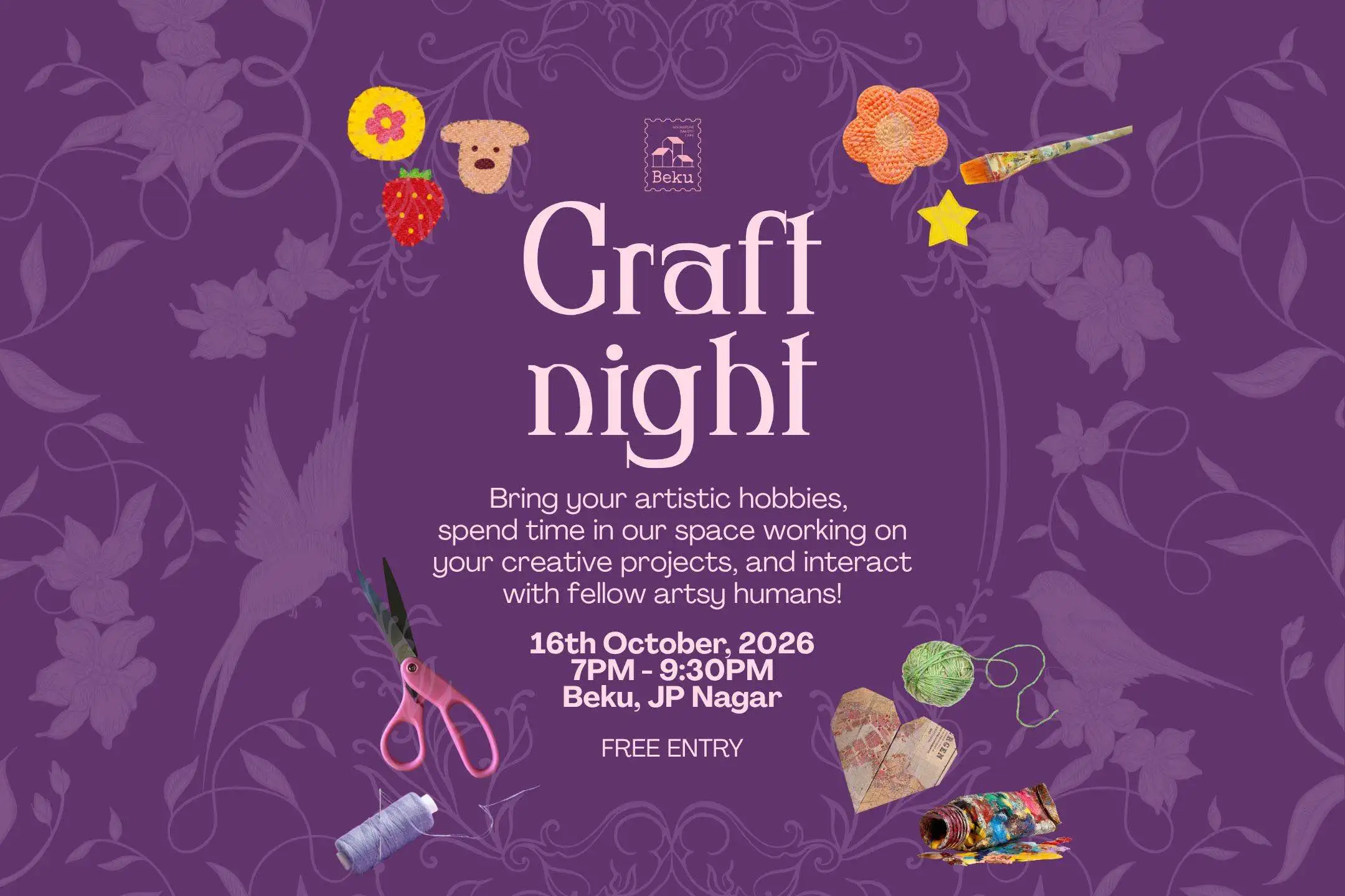 Craft Night at Beku!