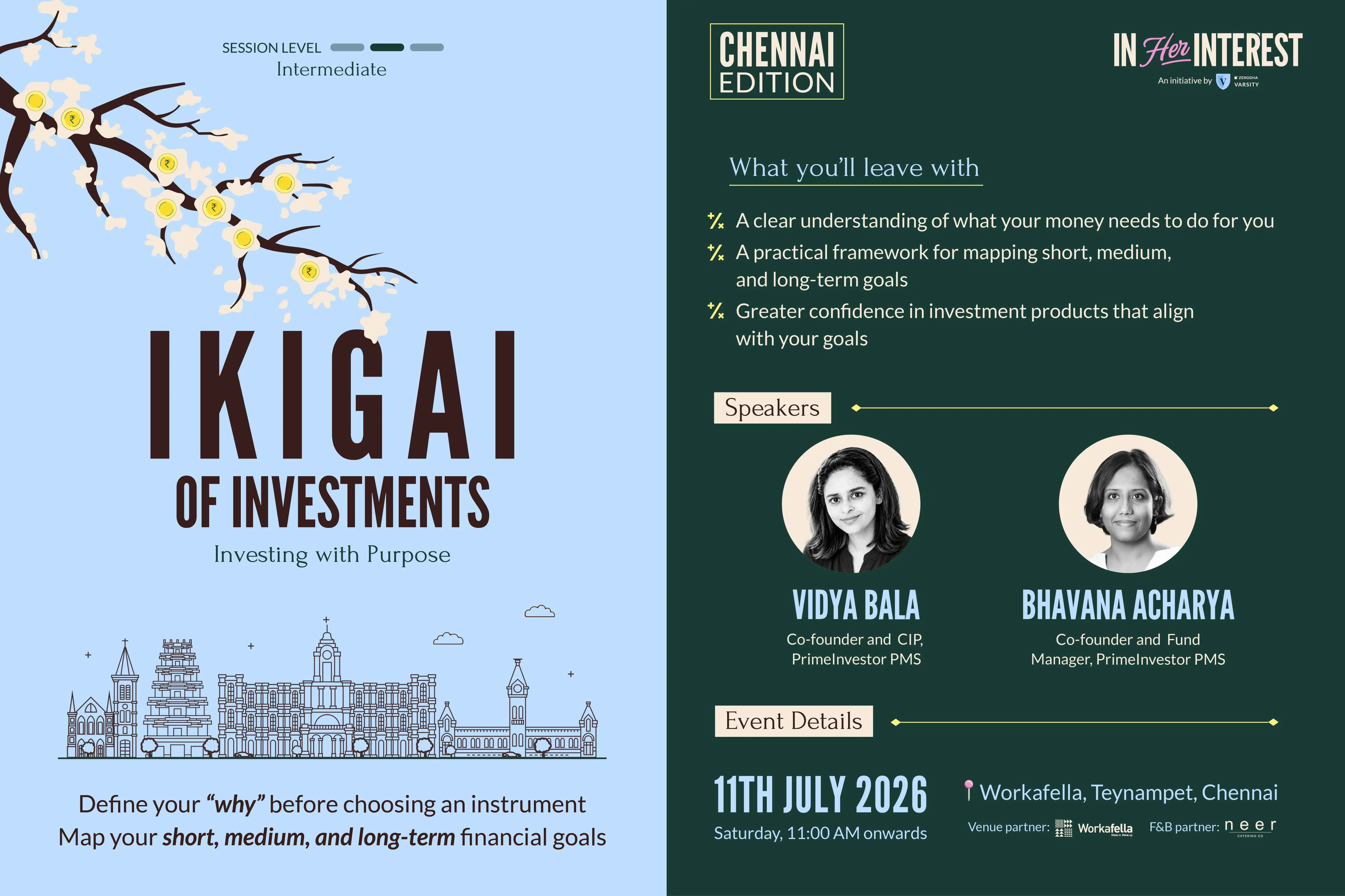 Ikigai of investments, In Her Interest by Zerodha