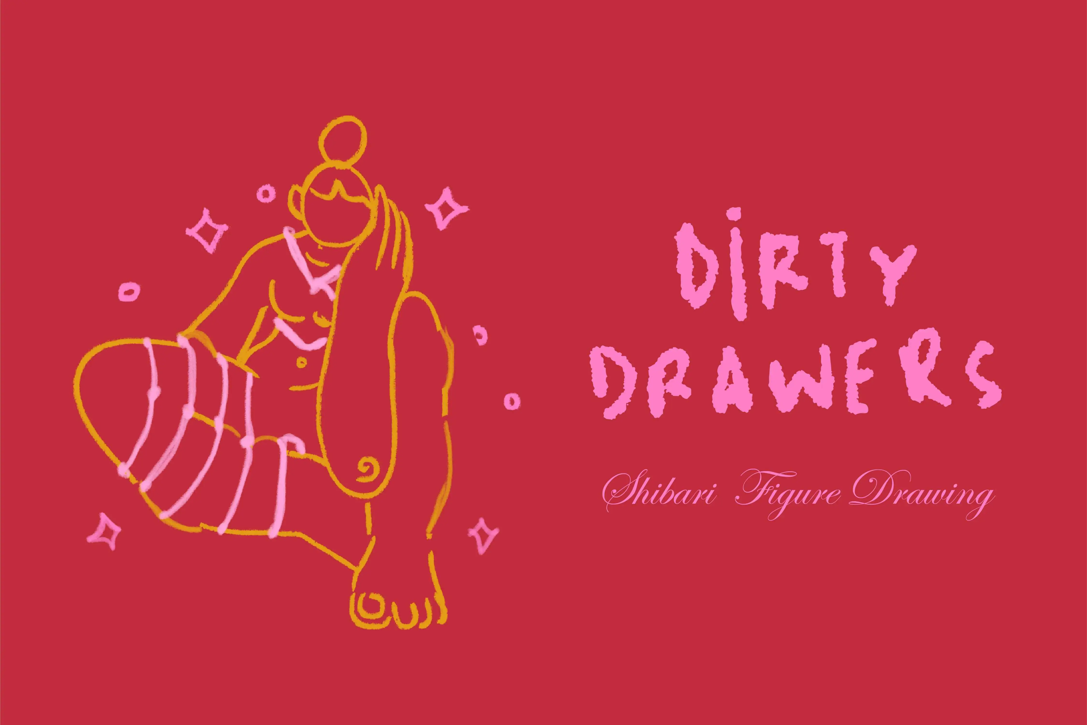 Dirty Drawers : Shibari Life Drawing 005