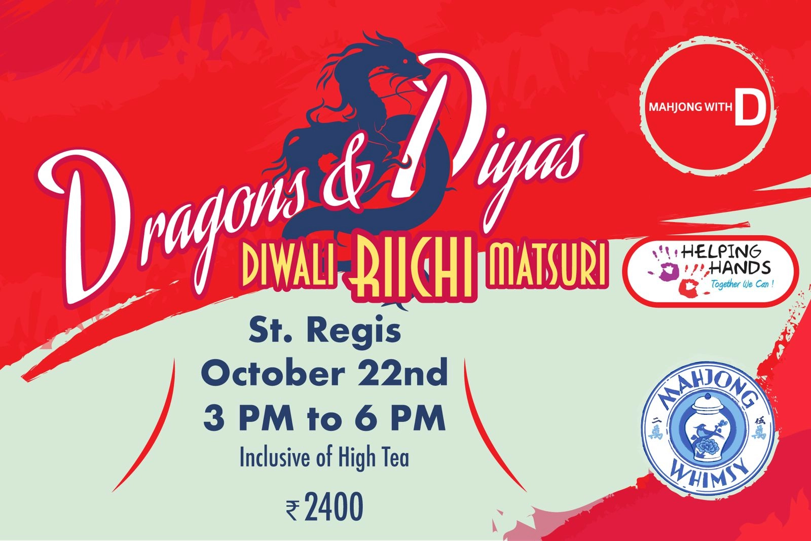 DRAGONS & DIYAS: Diwali Riichi Matsuri