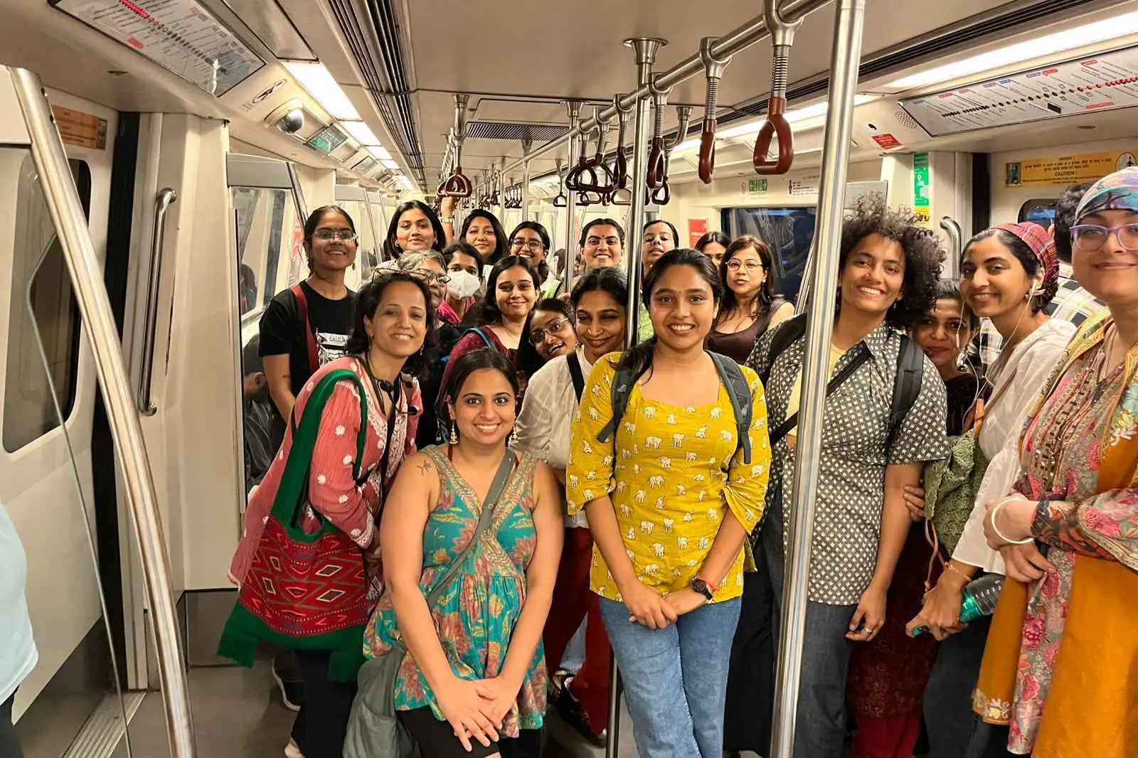 Delhi's Metro Morphosis: Metro Train heritage walk