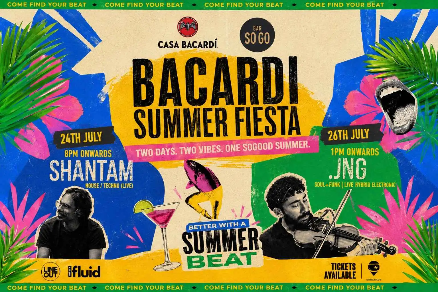 Day 1 - Shantam Live (Ticketed) at BarSogo