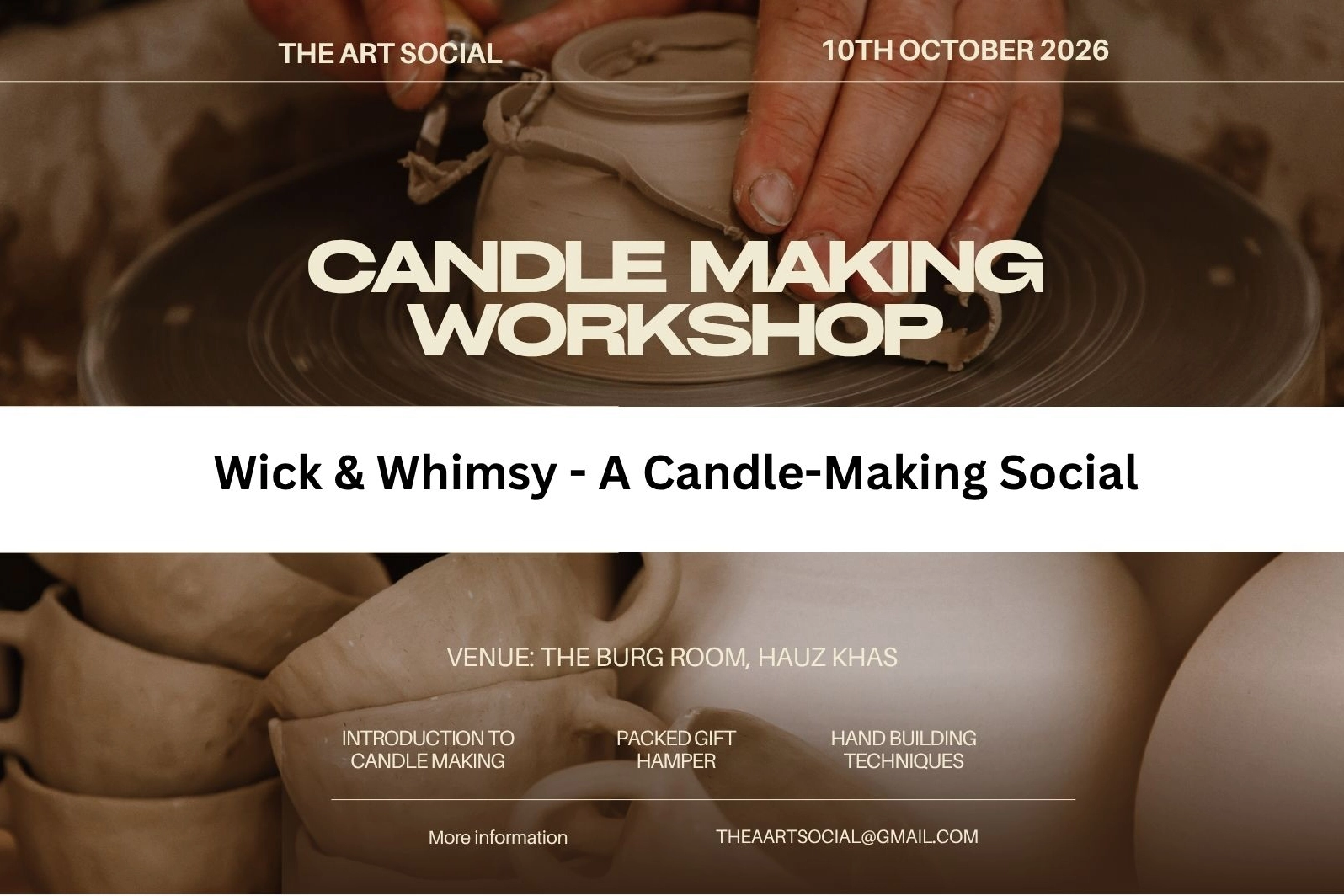Wick & Whims- A Candle-Making Social