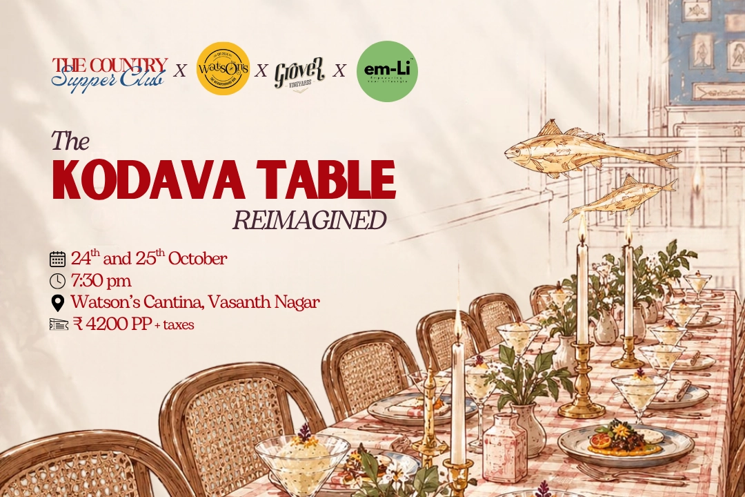 The Kodava Table by The Country Supper Club