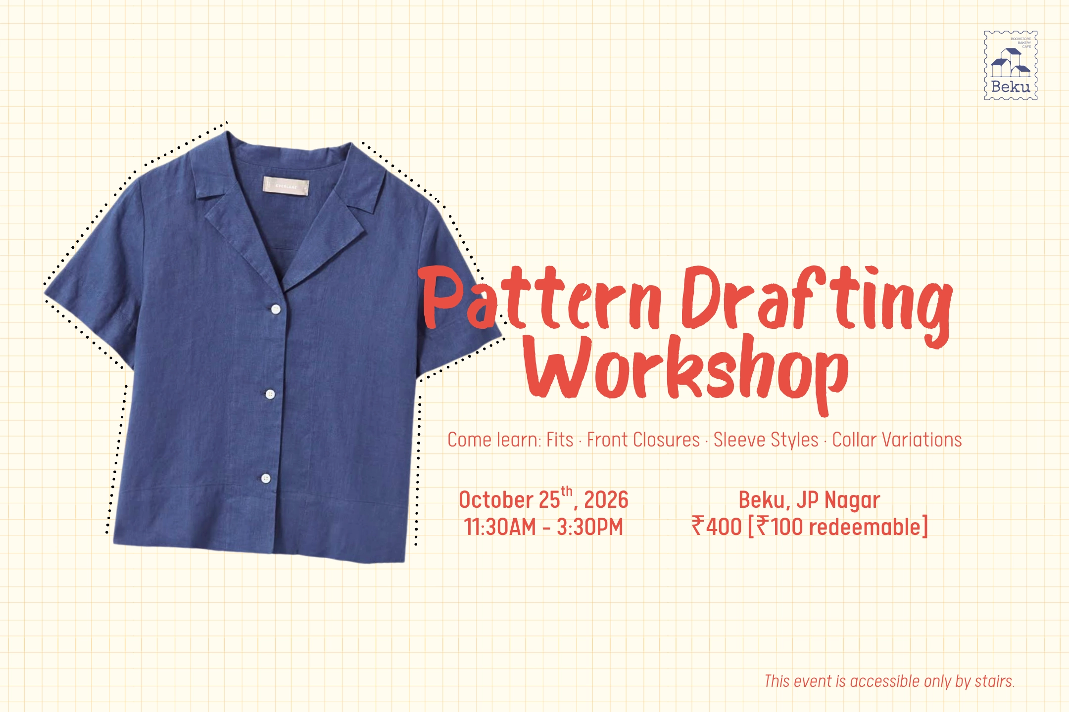 Pattern Drafting Workshop with Sinchana