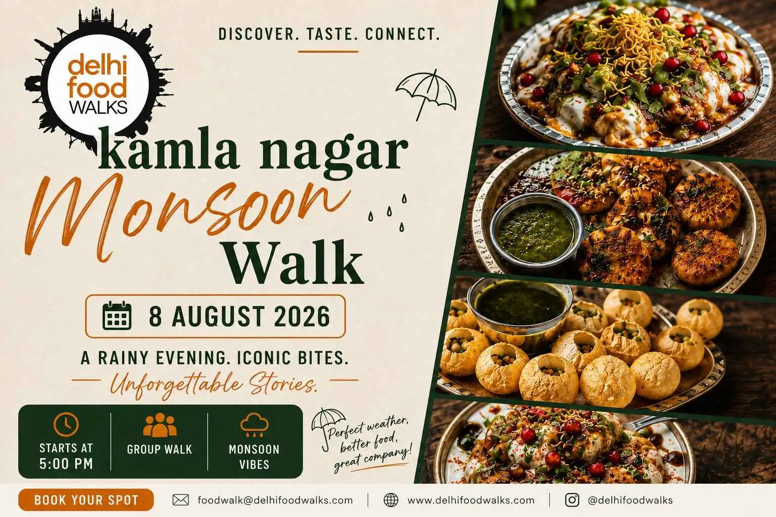 Kamla Nagar Monsoon Walk
