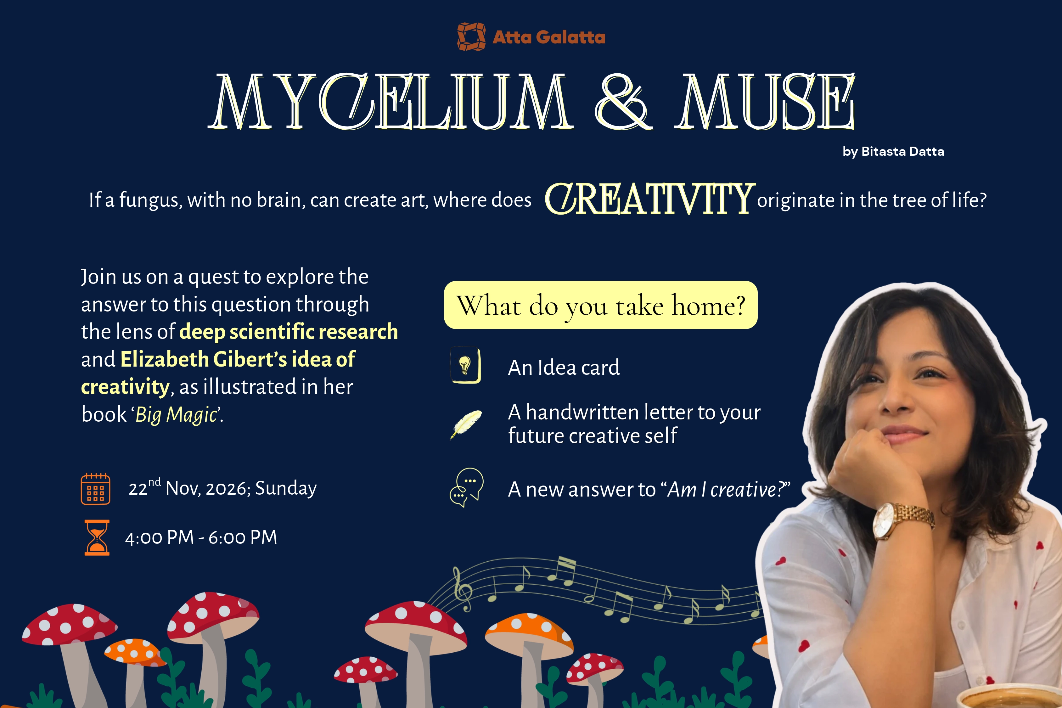 Mycelium & Muse: A Science Storytelling Workshop