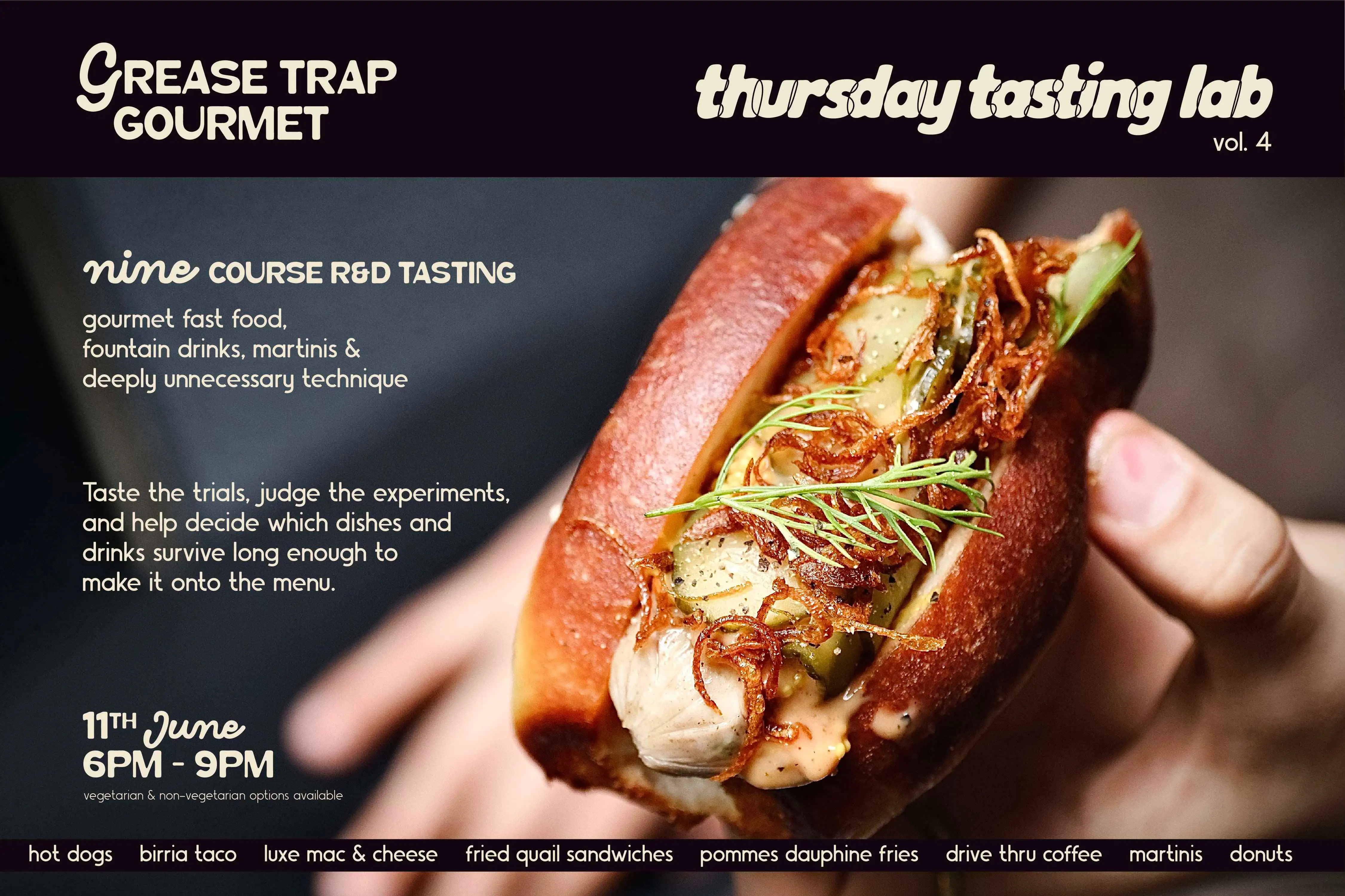 Thursday Tasting Lab | Vol. 4 🌭