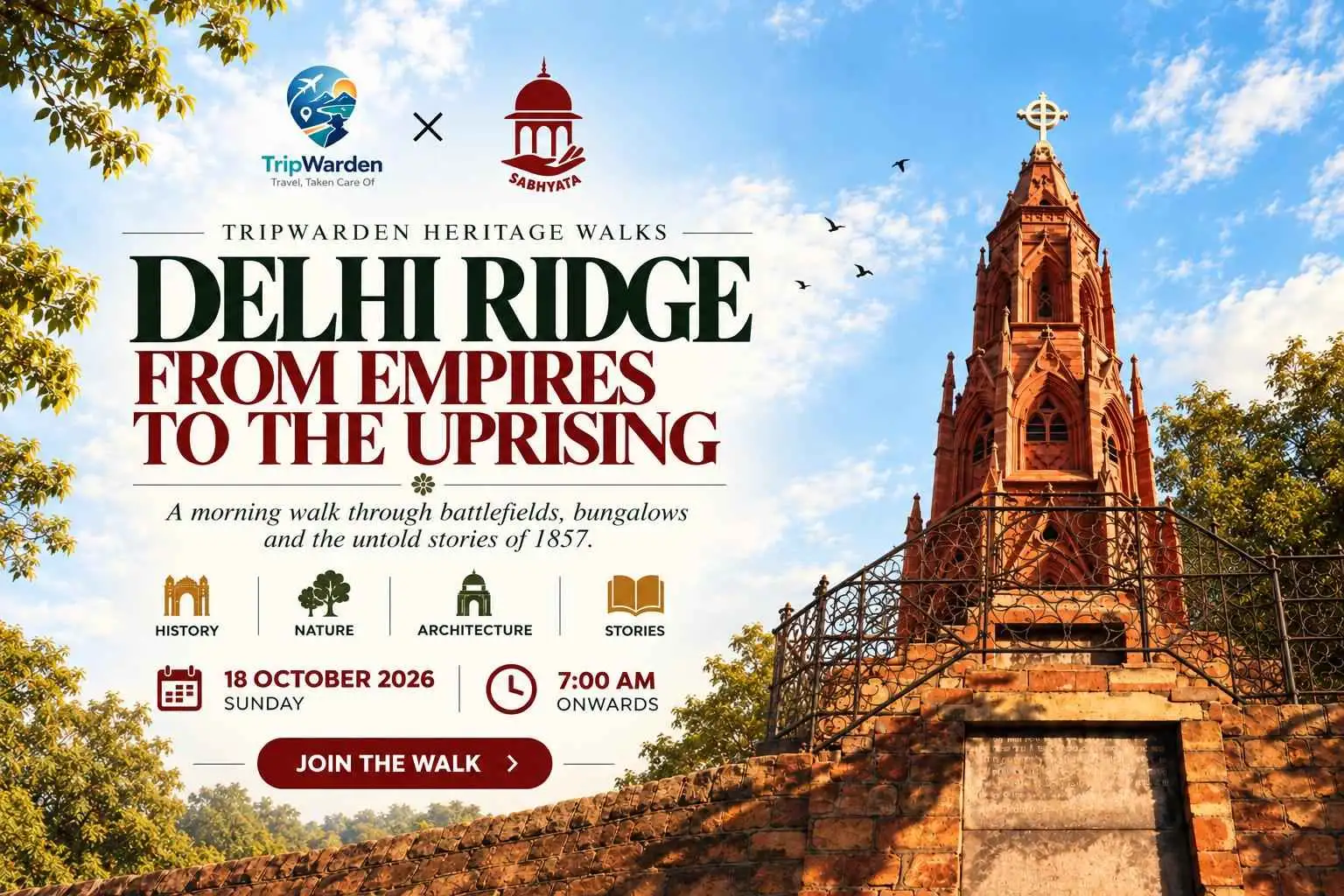 Delhi Ridge: From Empires to the Uprising