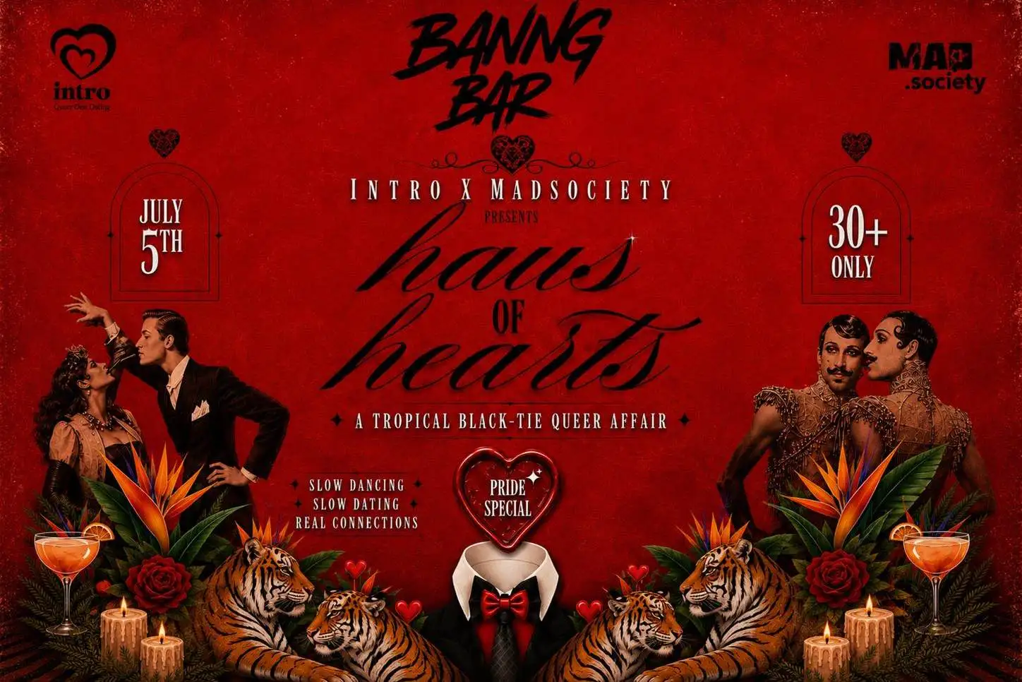 Haus Of Hearts- A Queer Black Tie Mixer