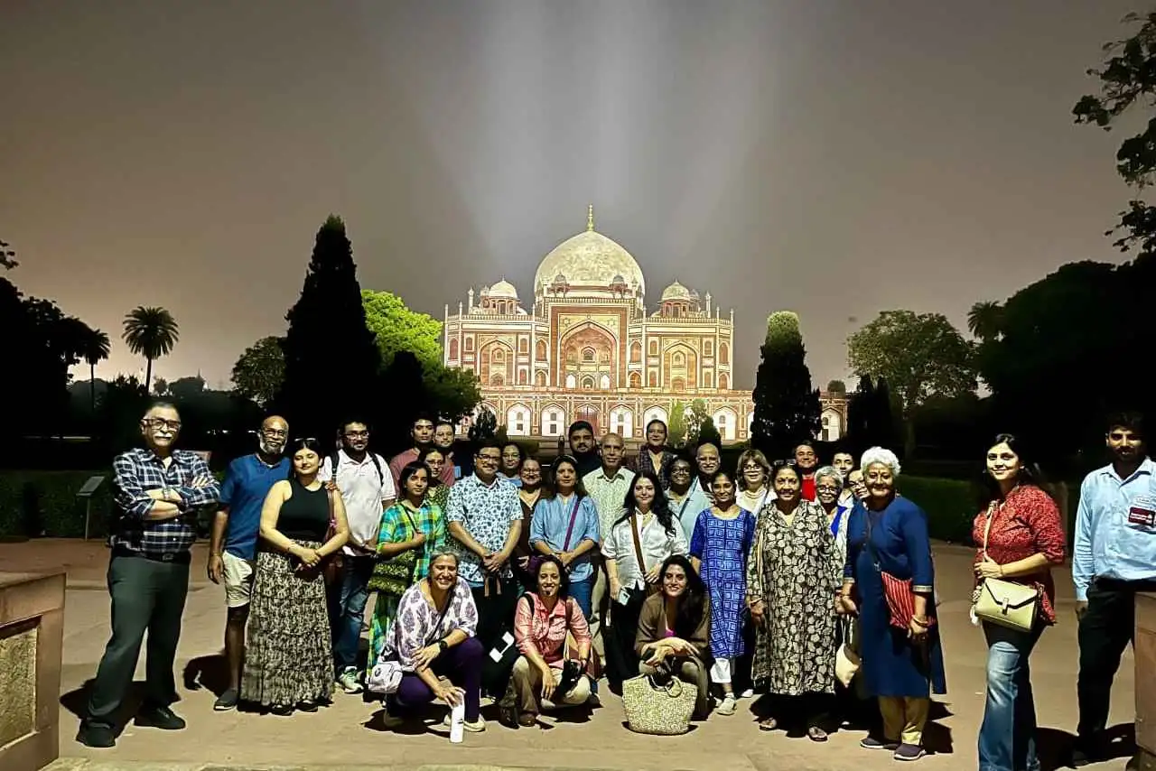 Night Heritage walk :  Humayun's Tomb & Museum