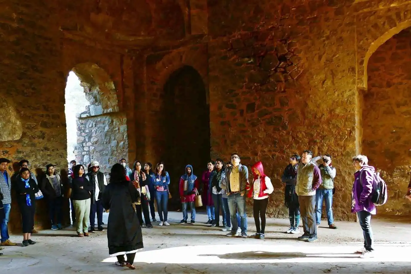 Mad Genius Tughlaq:  A Heritage walk at Jahanpanah