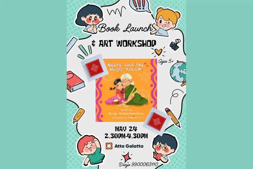Meera and the Magic Kolam: Launch & Art Workshop