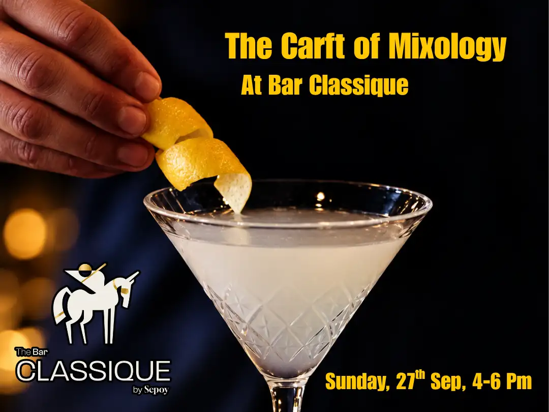 Craft of Mixology at Bar Classique
